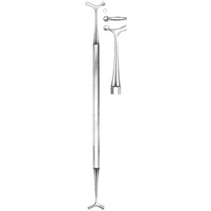 Ball Burnishers White Single End For Condense And Smoothing Amalgam Octagonal Handle Size 32