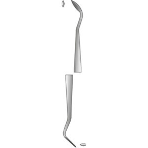 Amalgam Carvers Double End, Size 104