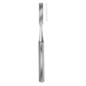 Bone Chisels Hibbs Straight Single Side,, Size 6