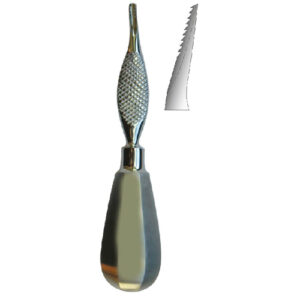 Roots Elevators With Finger Support Size 1