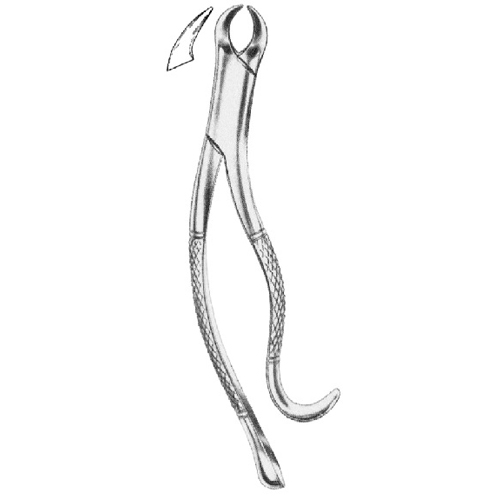 Pedo Extraction Forcep American Pattern Harris Lower Molar