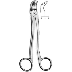 Extraction Forcep Anatomic Handle Luxation Forceps Suitable For Extracting Lower Molars And Wisdom Teeth