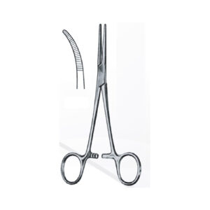 Haemostatic Kelly Forceps, Curved