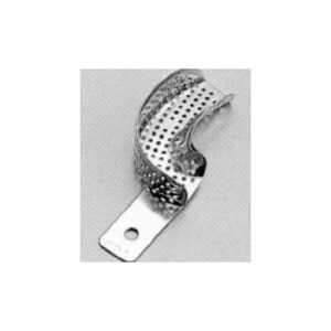 Impression Trays S/S With Out Retention Rim Perforated Right Side Partial