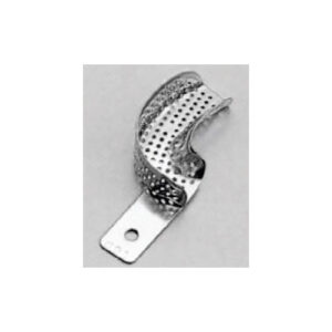 Impression Trays Aluminium Perforated Right Side Partial