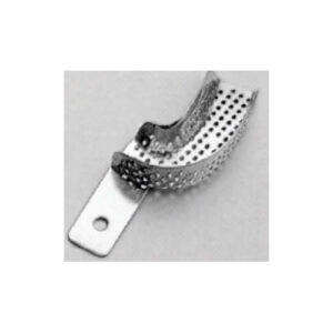 Impression Trays Aluminium Perforated Left Side Partial