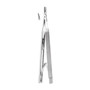 Needle Holders Castroviejo-Barraquer, Curved Serrated Jaws With Lock