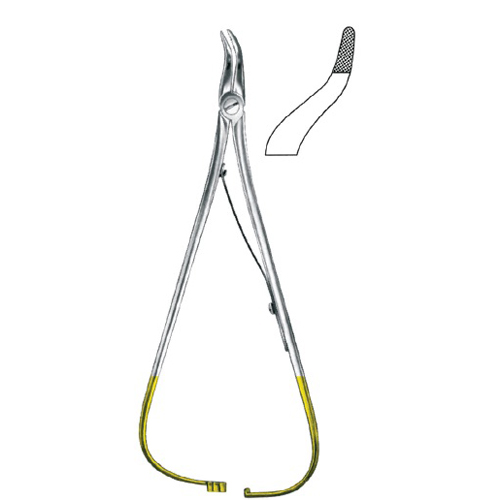 needle-holders-eiselsberg-mathieu-tc-gold-plated-spring-handles-bented-serrated-jaws-cut-ratchet