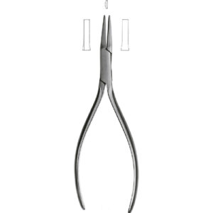 Orthodontic Pliers Hollow Chop Wire Contouring For Contouring And Form Arches, Size 70