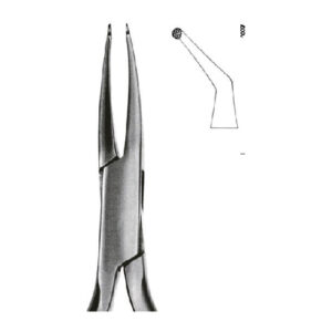 Orthodontic Pliers Pinza Di How Curved For Band Pinshing And Ligature Locking Serrated Size 85
