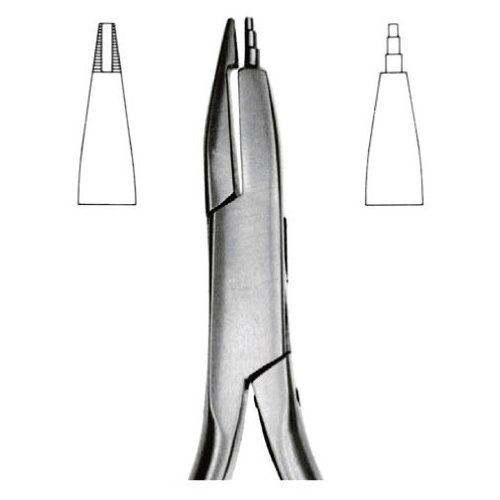 Orthodontic Pliers Tweed Loop Omega, Obrien Ø, 14 cm, Size 97