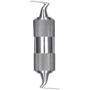 Plastic Filling Instruments Compination Of Medium Blade With Small Condensertip, Class I, Ii, Iii, Iv, V