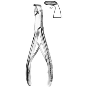 Bone Rongeurs Forceps Blumenthal, 90 ̊