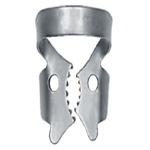 Rubber Dam Clamps, Lower Right Molars,#12A Paired With W-Rdcm-13A