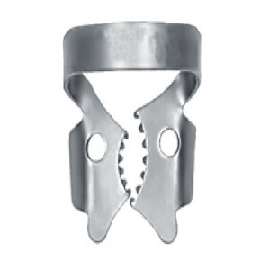 Rubber Dam Clamps, Lower Left Molars,#13A Paired With W-Rdcm-12A