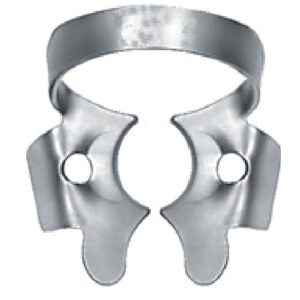 Rubber Dam Clamps, Small Upper Molars,#4