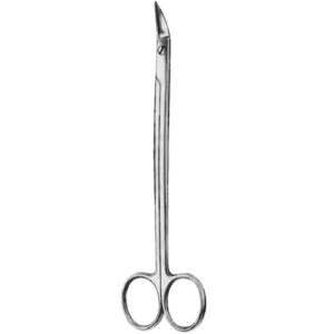 Dissecting Scissors Saw Edge Dean Stright Handles Side Angular