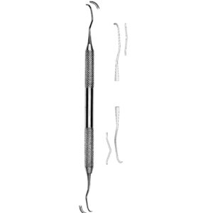 Gracey Curettes S/S Handle Ø Mesial - Distal, Size 11/14
