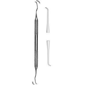 Hu Curette S/S Handle Ø, Size 1/2