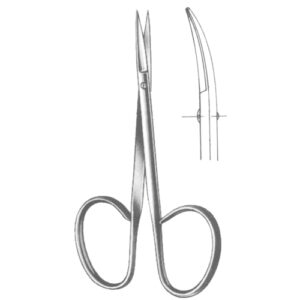 Dissecting Scissors Sharp Ribbon-Iris Stright