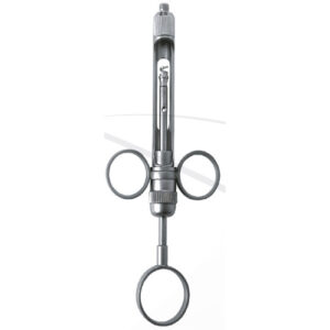 Intra-Ligamental Syringes Three Rings, Inox Sand Bath/Stainless Steel 1.8Ml