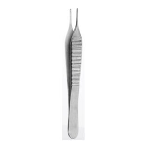 Tissue Periodontal Tweezers Player Micro Adson Toothed 1X2,Ø, 150mm