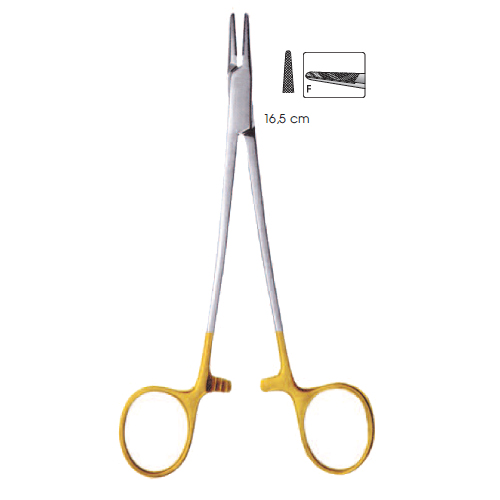 Tc Needle Holders, De Bakey Fine Serrated