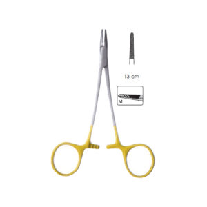 Tc Needle Holders, Halsey Serrated Jaws