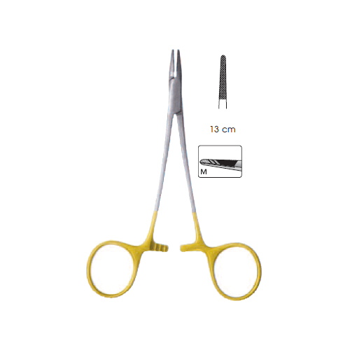 Tc Needle Holders, Halsey Serrated Jaws