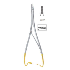 Tc Mathieu Needle Holder With Long Neck