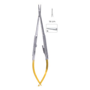 Tc Needle Holders, Barraquer Without Catch Straight