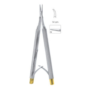 Tc Needle Holders, Castroviejo Curved
