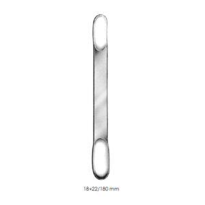 Brain Spatula, Cushing Malleable 18+22/