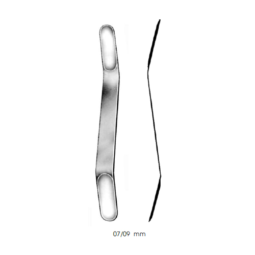 Brain Spatula, Olivecrona Concave 07/