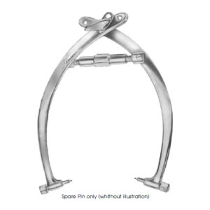 Skull Traction Tongs, Ersatzdorn (Ohne Abb.) Spare Pin Only (Whithout Illustration)