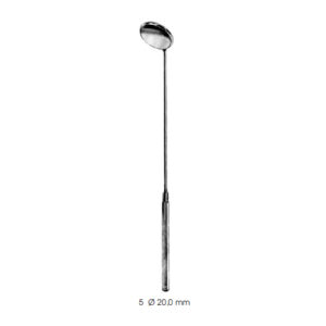 Laryngeal Mirrors, Fig. 5 Ø With Handle