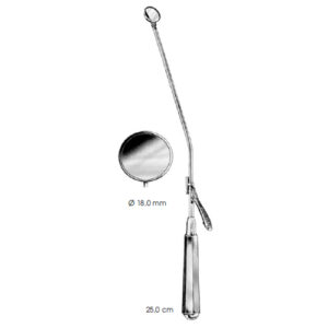 Laryngeal Mirrors, Michel, Ø 18,0 mm