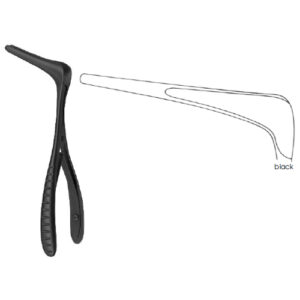 Nasal Specula, Cottle Black Finish Fig. 4