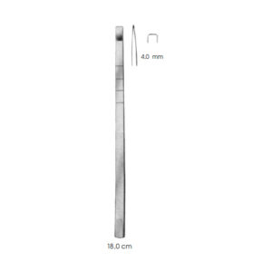 Nasal Chisels And Osteotomes, Cottle, 4,0 mm Fig. 1