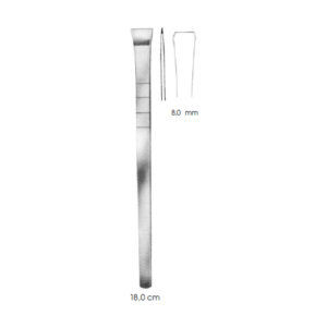 Nasal Chisels And Osteotomes, Cottle, 8.0 mm