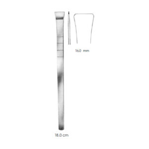 Nasal Chisels And Osteotomes, Cottle, 16.0 mm