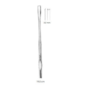 Nasal Chisels And Osteotomes, Walter, 3.0 mm