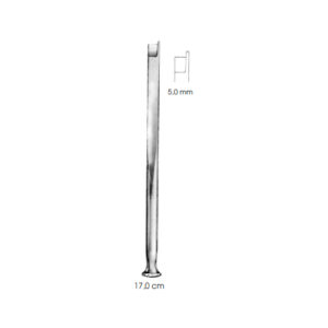 Nasal Chisels And Osteotomes, Fomon, 5.0 mm