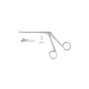Blakesley Nasal Forceps Throughcut Very Delicate Short Jaw Opening Bit Straight