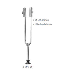 Tuning Forks, Rydel-Seiffer C 64/C 128 C 64 With Clamps C 128 Without Clamps
