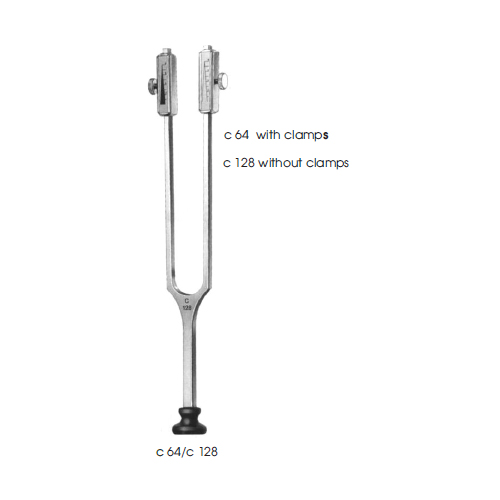 Tuning Forks, Rydel-Seiffer C 64/C 128 C 64 With Clamps C 128 Without Clamps
