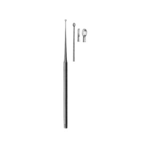Ear Curettes, Buck Blunt Straight Fig. 1