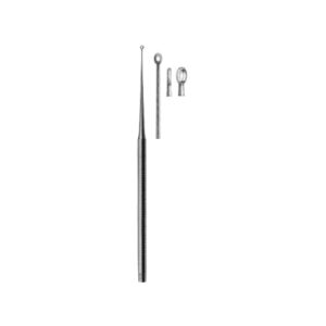 Ear Curettes, Buck Blunt Straight Fig. 2