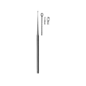 Ear Curettes, Buck Blunt Straight Fig. 3