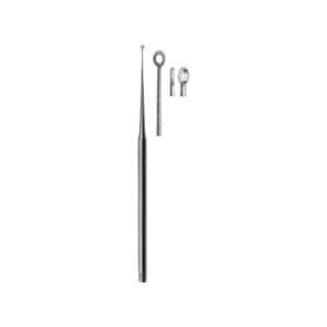 Ear Curettes, Buck Blunt Straight Fig. 4